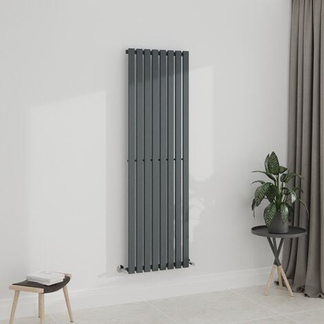 WarmeHaus Anthracite 1800x550mm Vertical Designer Column Radiator ...