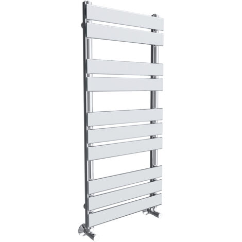 WarmeHaus Chrome Flat Panel Heated Towel Rail 1000x450mm