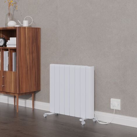 Warmehaus Electric Ceramic WIFI Electric Heater 2000W 7 Fin White