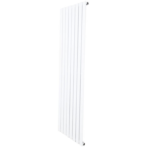 Warmehaus Flat Single Panel White Tall Vertical Radiator 1800x544mm (1/4)
