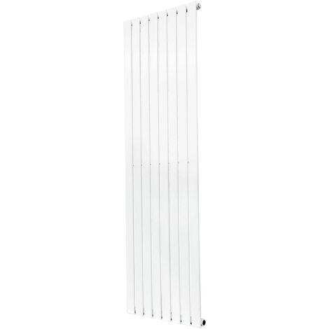 Warmehaus White Flat Single Panel Vertical Radiator 1600x544mm