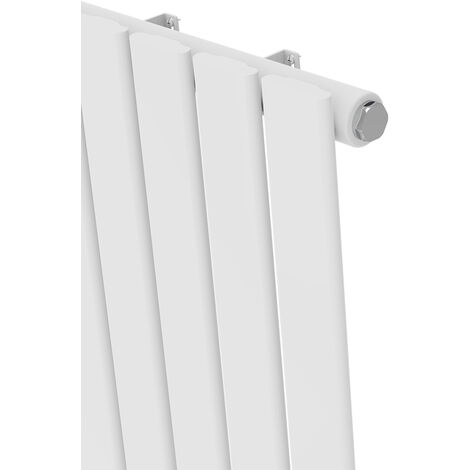 Warmehaus White Flat Single Panel Vertical Radiator 1600x544mm