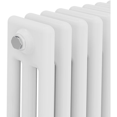 Warmehaus Traditional Radiator White Triple Column 300 x 427mm