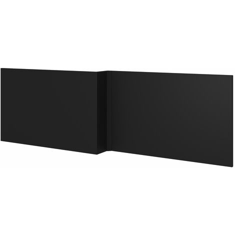 18mm MDF Painting Matte Black 1700mm L Shape Bath Front Panel