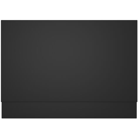 Wood Bath Panel 18mm MDF Painting Matte Black 800mm End Panel