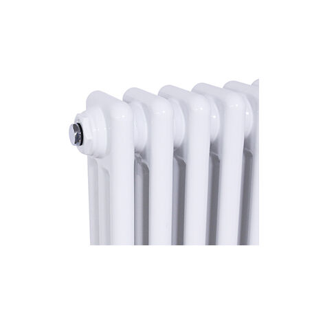 WarmeHaus Traditional Radiator White Triple Panel 1500x382mm