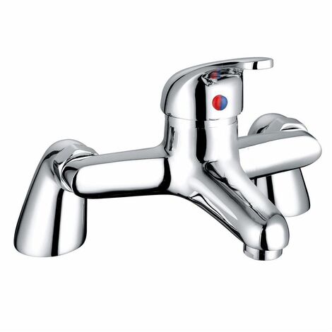 Aquariss Bathroom Monobloc Bath Filler Mixer Tap Chrome (1/2)