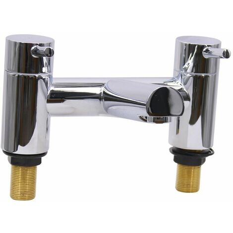 Aquariss Modern Solid Brass Bathroom Monobloc Bath Filler Mixer Tap ...