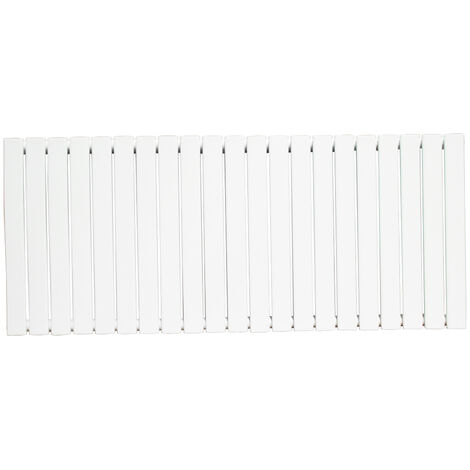 Warmehaus White Radiator Flat Panel Horizontal Double 600x1428mm