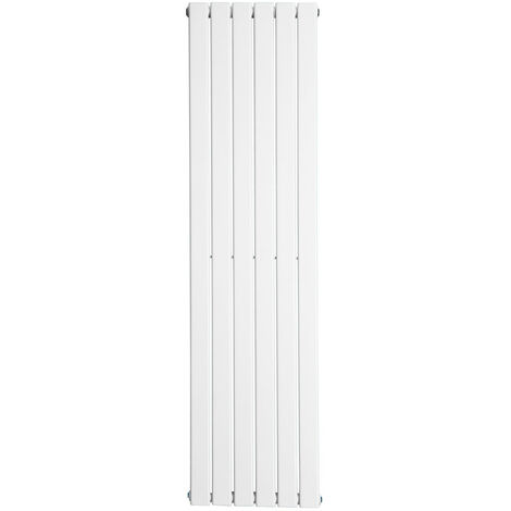 Warmehaus White Radiator Flat Panel Vertical Single 1800x408mm