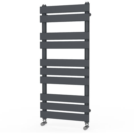 WarmeHaus Sand Grey Flat Panel Heated Towel Rail 1000x450mm