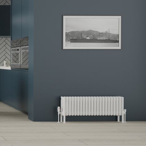 Warmehaus Traditional 4 Column Radiator 300x1010 White (1/5)