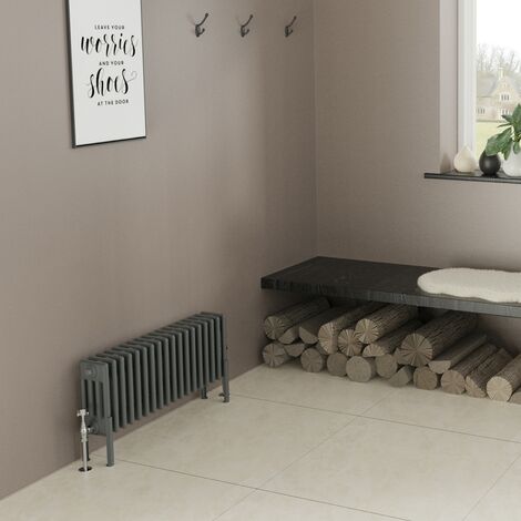 Warmehaus Traditional 4 Column Radiator 300x830 Anthracite (1/5)