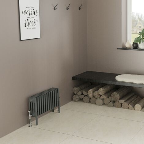 Warmehaus Traditional 4 Column Radiator 300x605 Anthracite (1/5)