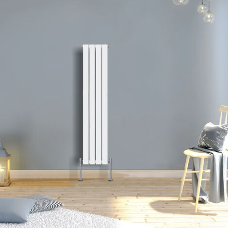 Warmehaus 1600x274mm Vertical Radiator Flat Panel Single White (1/5)