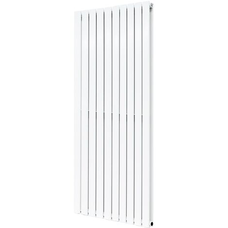 Warmehaus 1800 x 682mm Vertical Radiator Flat Panel Double White