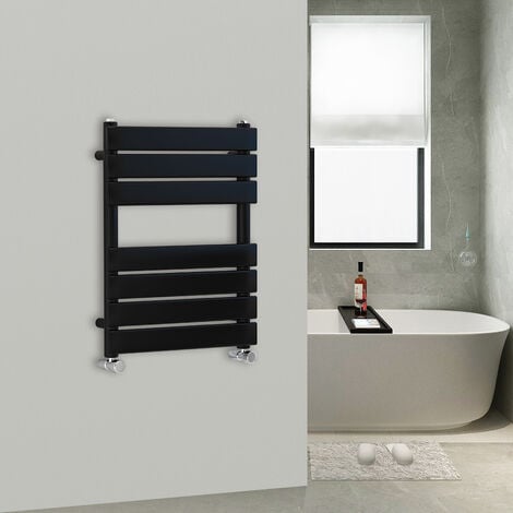 WarmeHaus 650x500mm Flat Panel Heated Towel Rail Central Heating