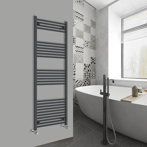 Anthracite grey bathroom discount radiators