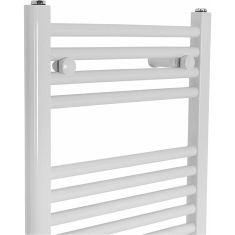 Warmehaus Straight Heated Towel Rail Radiator Ladder For Bathroom Wall 