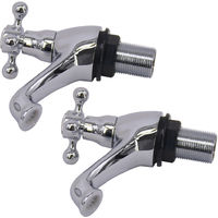 Traditional Bath and Basin Tap Chrome