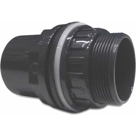 PVC Durchführung Klebemuffe/Klebestutzen x AG 20/25 x 3/4" PN10