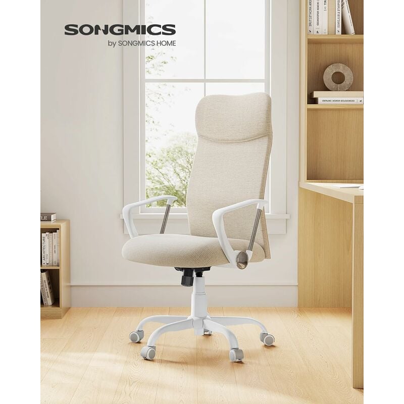 Silla de escritorio de pana con respaldo bajo, silla de trabajo, silla de  oficina en casa, altura ajustable, silla giratoria sin brazos con ruedas