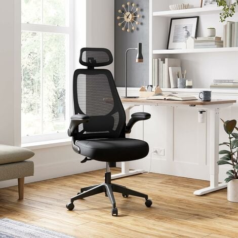 Sillas de escritorio de oficina, silla de cuero para computadora, silla  ergonómica, silla de juegos, cómoda silla giratoria de altura ajustable,  silla