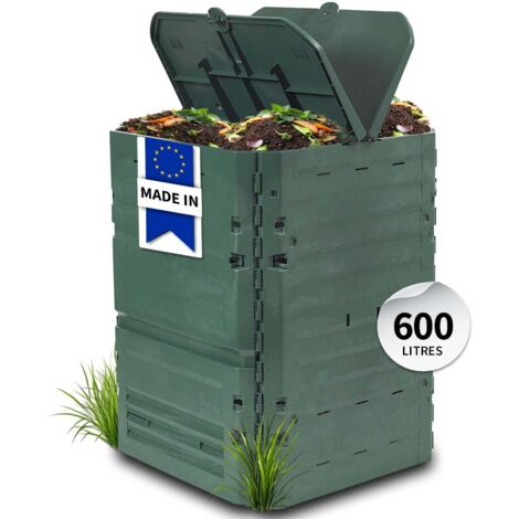 GARANTIA THERMO-KING Composteur 600 L, vert en Carton - Efficace et écologique pour votre jardin (1/6)