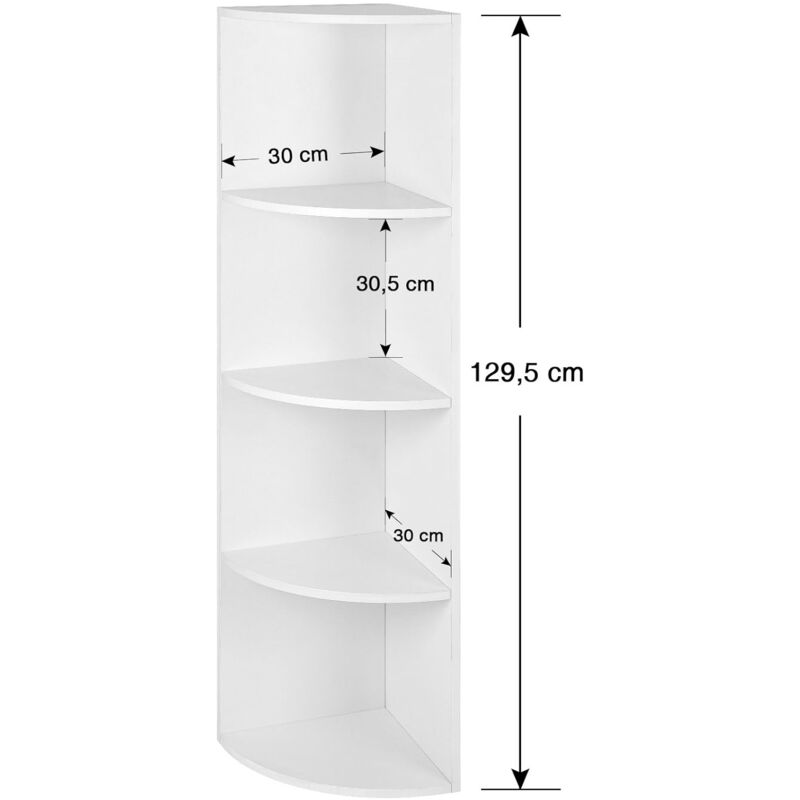 LNGFSH Scaffale ad Angolo a 5 Piani, Mensola Angolare Scaffale Bagno,  Mobile Portaoggetti Autoportante, Scaffalatura Multiuso Mobile Angolare  Ripiani per Cucina,Camera da Letto Libreria (Oro) : .it: Casa e cucina