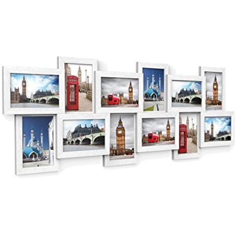 Cornice Portafoto In MDF E Vetro – 30x40 Cm, Colore Argento – Stile Basic Per Parete – TemaDecor