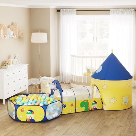 Tenda Da Gioco Pop-up Per Bambini Con Cestello Da Basket – Casetta Per Interno/esterno