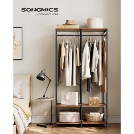 40 Grucce Appendiabiti In Legno Marrone Chiaro Per Vestiti Abiti - Foto 5