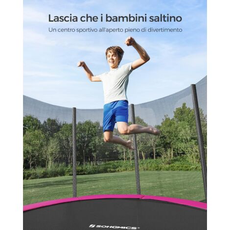 Telo da Salto Nero per Trampolino Rotondo di 15 Piedi/4,57 m 92407