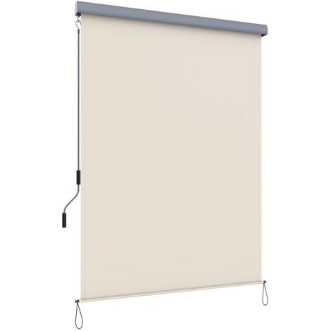 Tenda Da Sole Verticale ISOISL 160x240cm - Protezione UV Per Balcone, Terrazza E Giardino (Beige) - Foto 2
