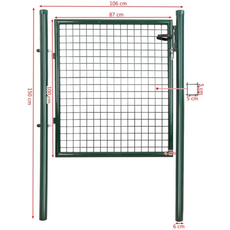 Hasp Giardino, Serratura Automatica Leva Di Blocco Recinzione Fermaglio