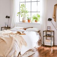 Comodino VASAGLE Con 2 Cassetti - Nero Opaco, 61 Cm, Per Camera Da Letto O Soggiorno - Foto 10