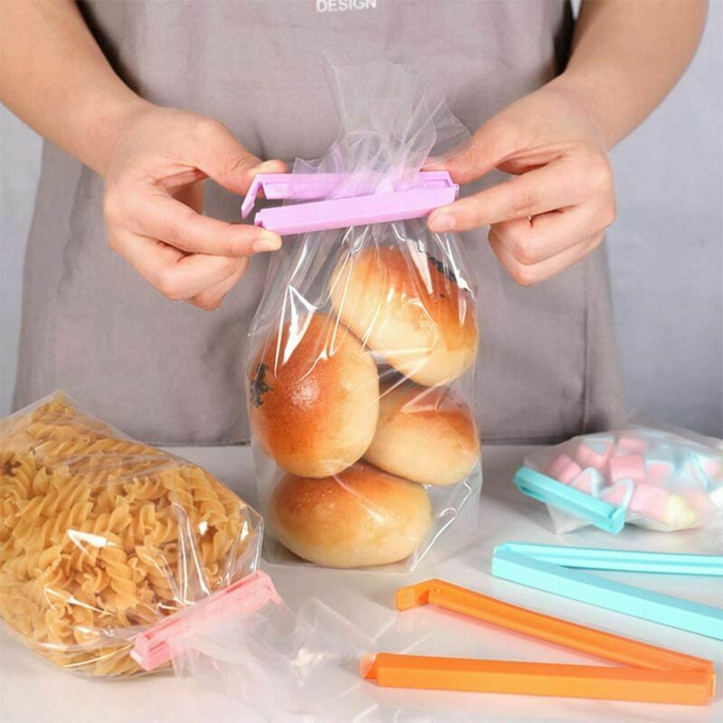 Bâton de fermeture de sac, bâton de fermeture en plastique, bâton de stockage de puces, sac de nourriture aîche, pinces de scellage, bâton de stockage ménager 8 pièces 15 Bâton de fermeture de sac, bâton de fermeture en plastique, bâton de stockage de puces, sac de nourriture aîche, pinces de scellage, bâton de stockage ménager 8 pièces 15
