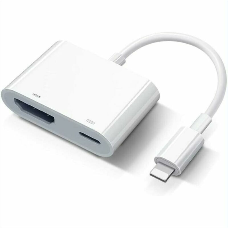 Adaptateur Lightning vers USB C femelle vers Lightning Adaptateur iOS Prise  en charge de 20 W PD Charge rapide et synchronisation des données  Compatible avec Lightning, pour iPhone iPad [1 pièce, droit] 