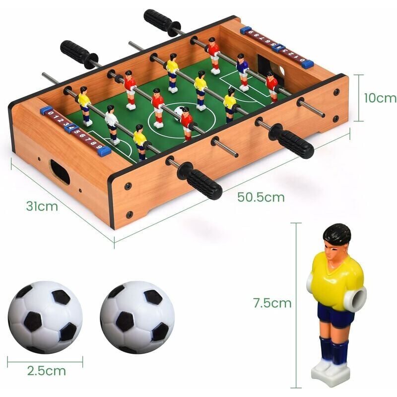 Mini Jeux De Baby-foot, Jeu De Table De Fête De Football, Double