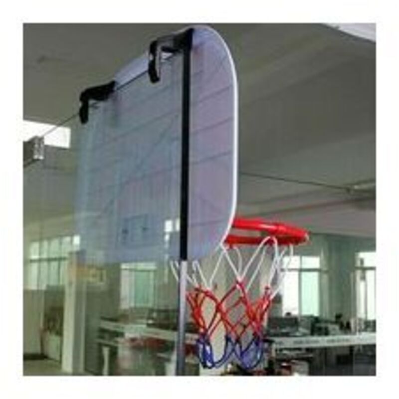 Mini Panier De Basket Pour Enfants - Support Suspendu Intérieur Avec Ballon, Pompe Et Accessoires
