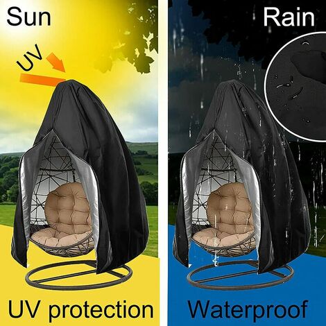 Housse de Fauteuil Suspendu Housse de Protection Oxford Imperméable