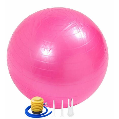 Swiss Ball Grossesse/Ballon Gym Housse 65cm Ballon de Gym pour La Maison Et  Le Bureau Bureau Pilates- 65cm Bleu - Cdiscount Sport