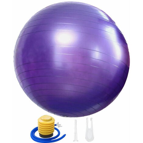 Housse Ball pour Ballon Fitness 65 Cm Swiss Ball Bureau/Ballon pour  Grossesse/Ballon Siege pour la Maison, Le Pilates, Le Yoga, avec Poignée