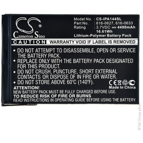NX - Batterie tablette 3.7V 4400mAh - 616-0627616-0633616-0688A1432A1454A14 (1/3)