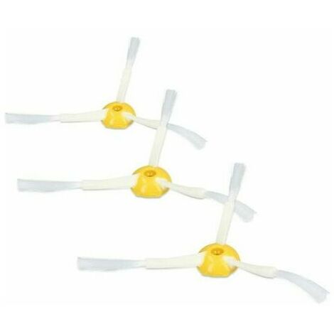Kit d'Accessoires Compatible avec iRobot Roomba 800/900 - Ensemble de 3 Brosses Latérales pour Robot Aspirateur - Kit de Remplacement d'Accessoires de Nettoyage MOON (1/5)