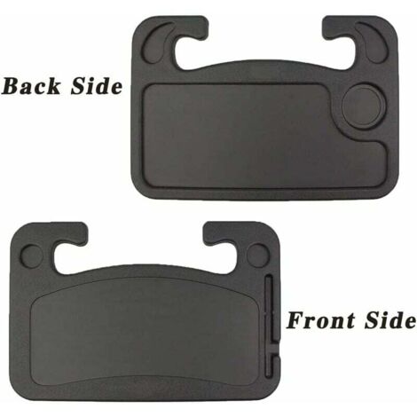 Plateau Volant Voiture Universel - Tablette Manger/Travailler En Voiture - Support Pour SUV, Berline, Utilitaire - Noir
