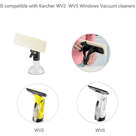 KEEPOW Panno in microfibra per aspirapolvere Kärcher WV2 WV5 WV6 Plus