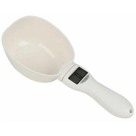 800g/1g grande cuillère échelle cuillère à mesurer balance électronique cuillère à mesurer échelle bébé lait en poudre cuisson cuillère cuisine pesée cuillère nourriture pour chat nourriture pour chie (1/3)