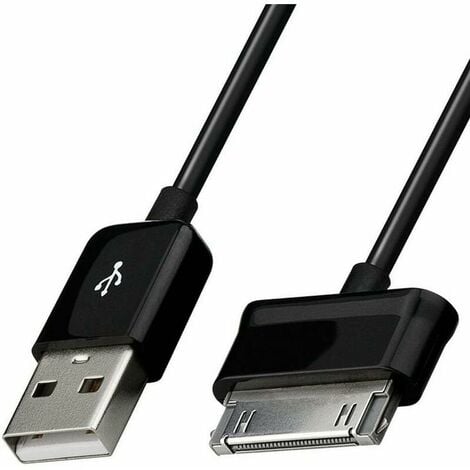 USB Data Cable Chargeur Câble de Données Data Sync Noir pour