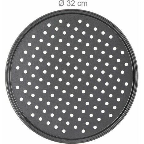 Set de 2 Tapis de grille Premium noir Ø32 cm - Barbecook